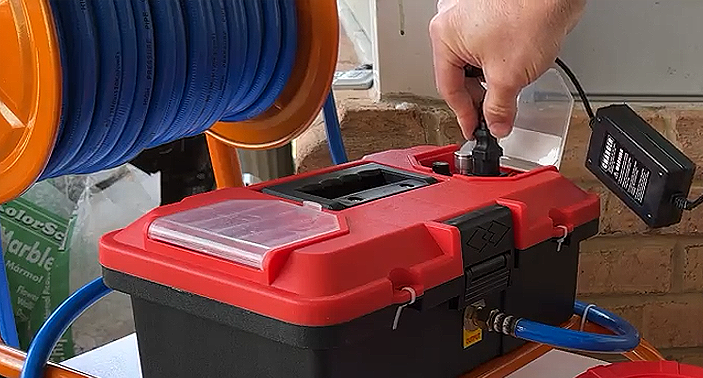 Step Check your tank