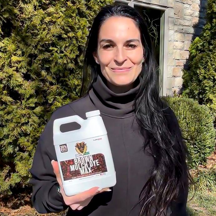 How does Brown Mulch Dye work?