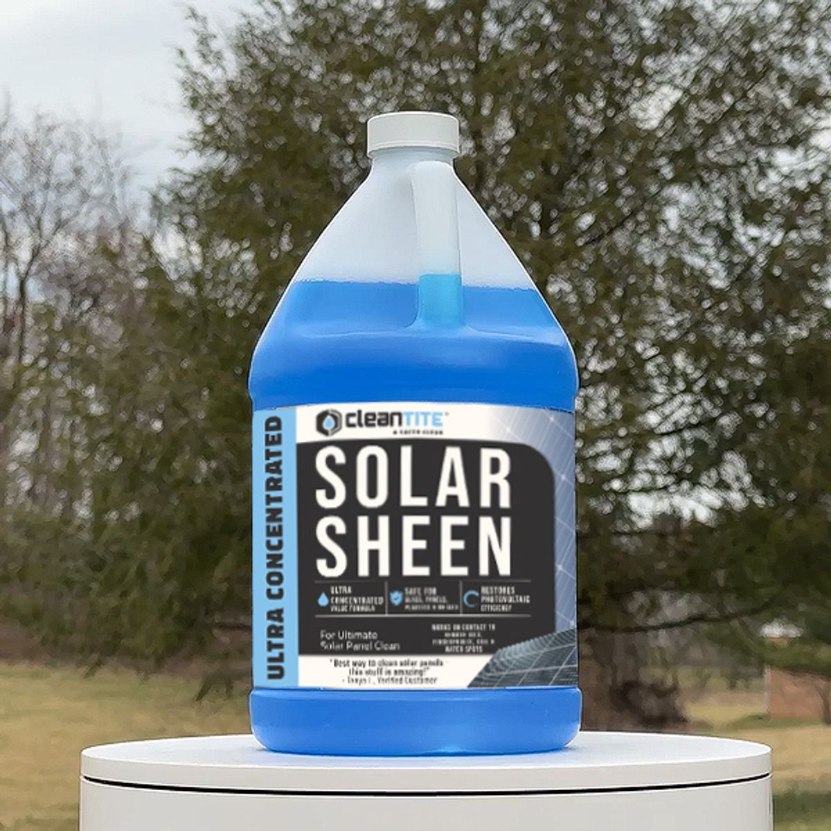 What is the Solar Sheen Max made of?