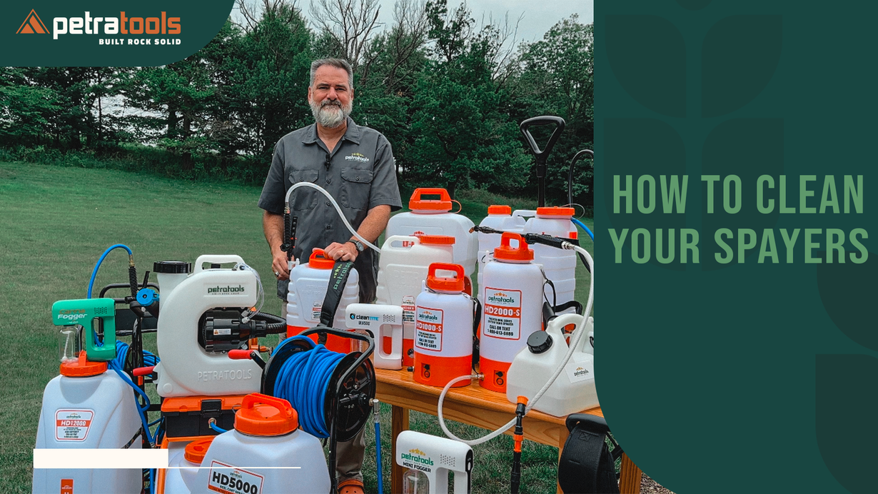 How To Clean Your Sprayers