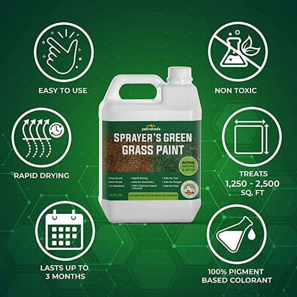PetraTools Sprayer’s Green Grass Paint PetraTools