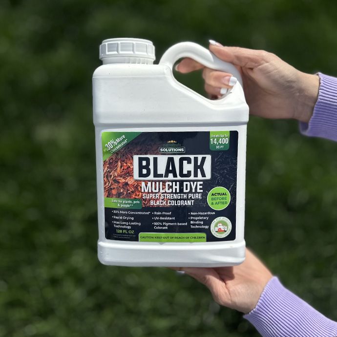 What is the Black Mulch Dye made of?