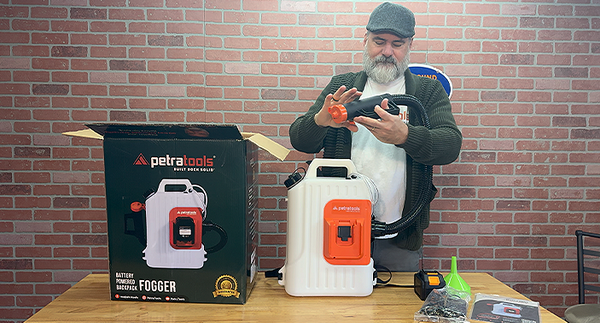 1 PetraTools Battery Powered Backpack Fogger