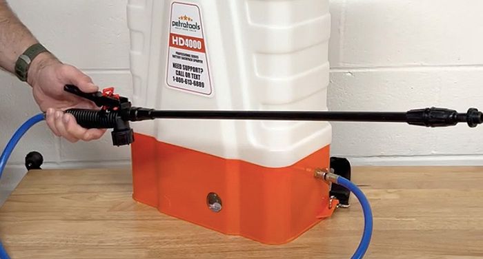 HD4000 Battery-Powered Backpack Sprayer Support Video - PetraTools