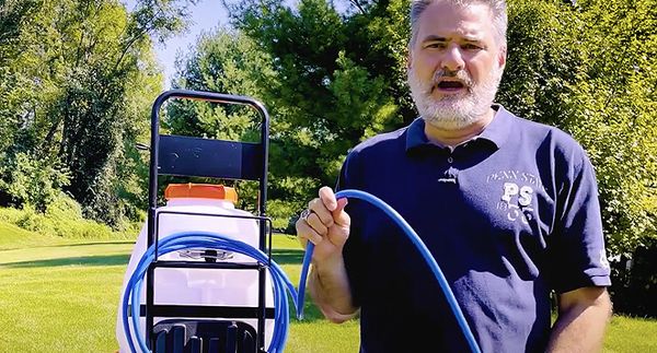 100-ft and 4-ft hose