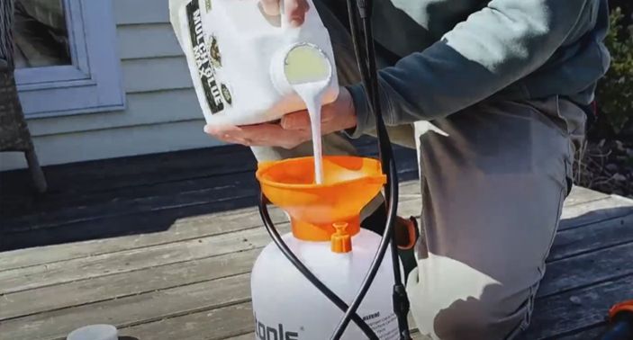 Step (Mix & Spray)  Step 1