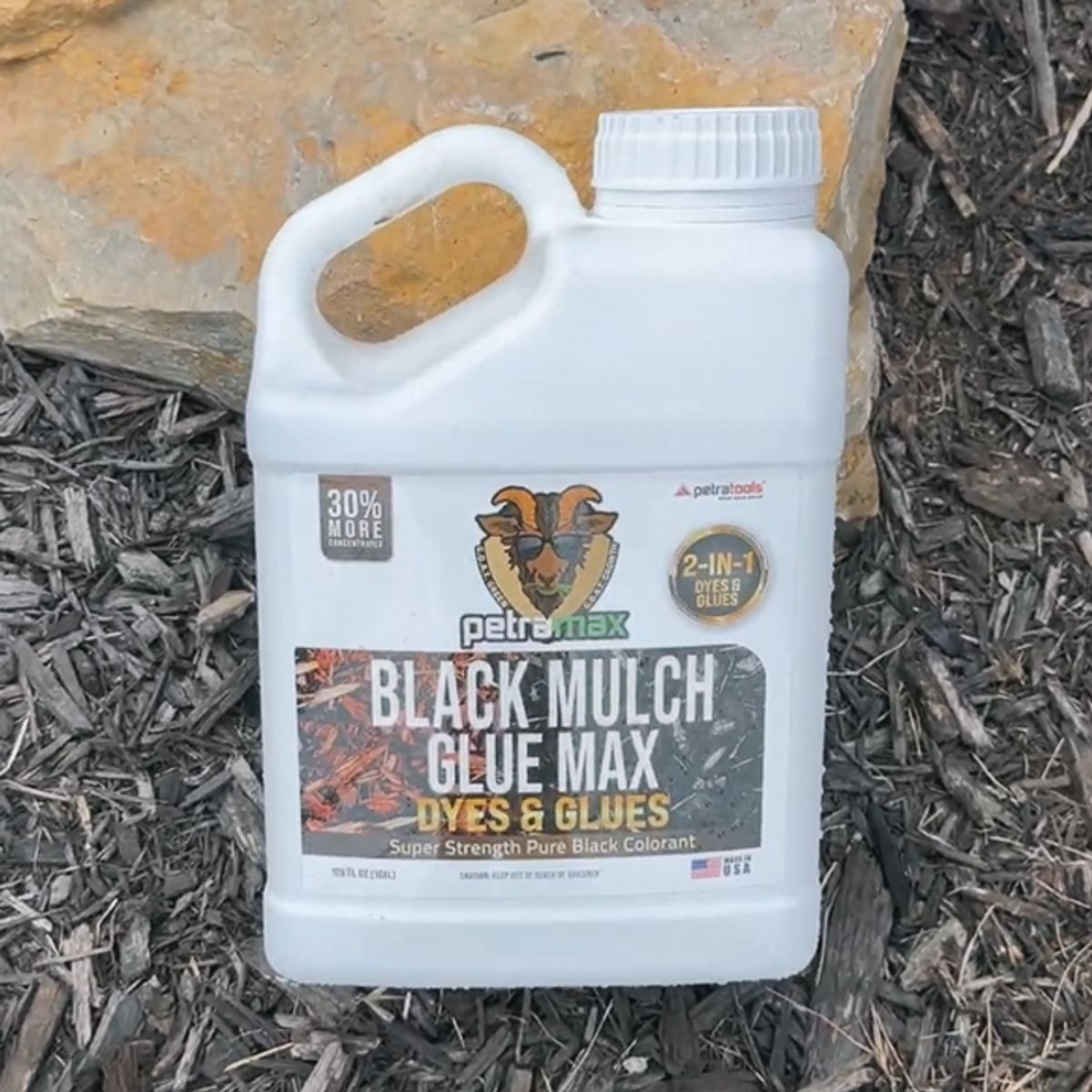 What's in Black Mulch Glue Max? 