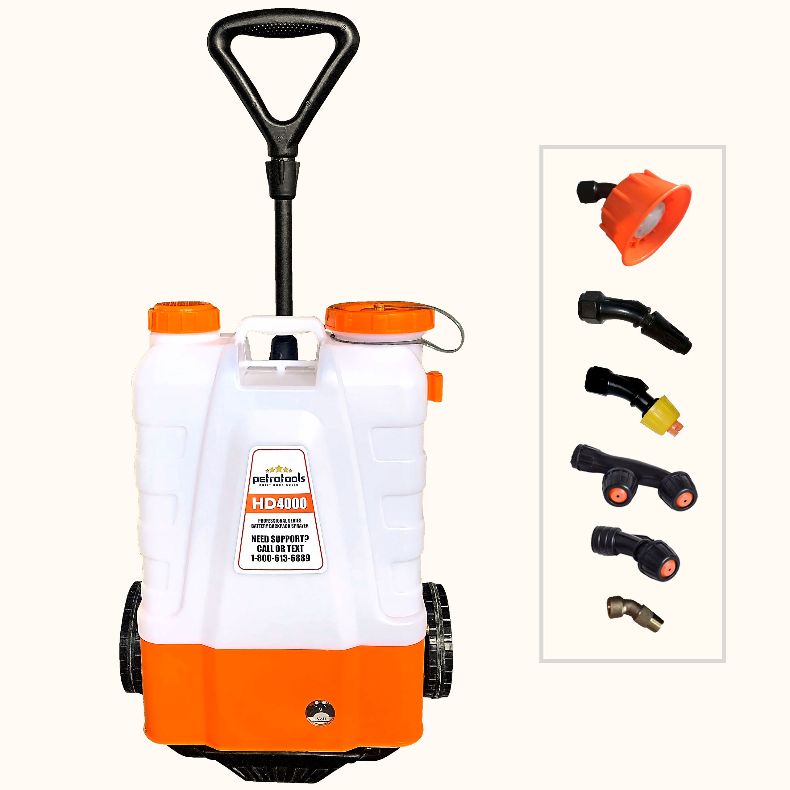 HD4000 Battery Powered deals Backpack Sprayer - 4 Gallon