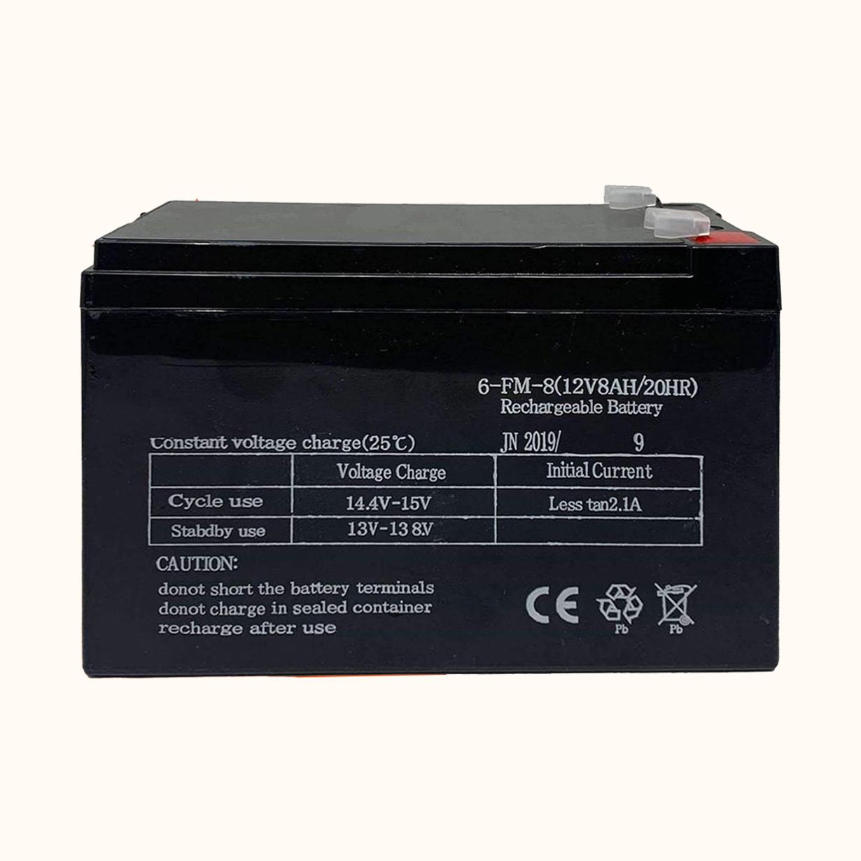 HD4000/HD4100 Battery (12V 8AH) - PetraTools