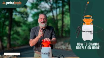 How to Change the Nozzle of your HD101 Sprayer