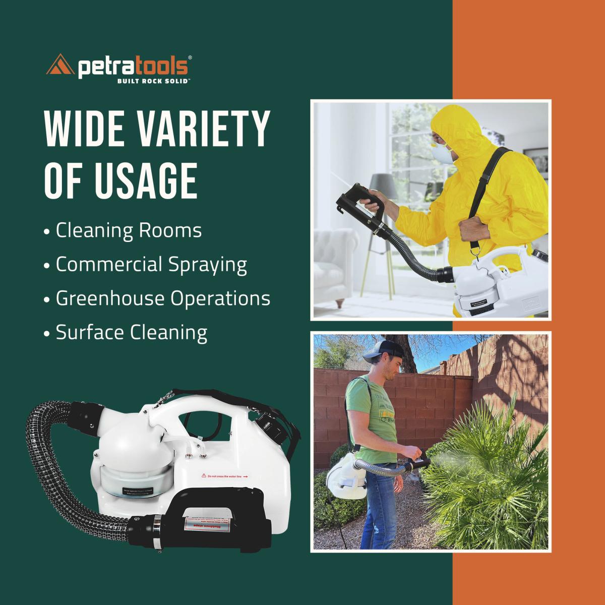 PetraTools ULV Electric Fogger 2 Gallon