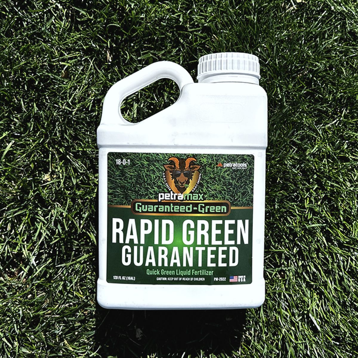 What's in Rapid Green Guaranteed Fertilizer? 