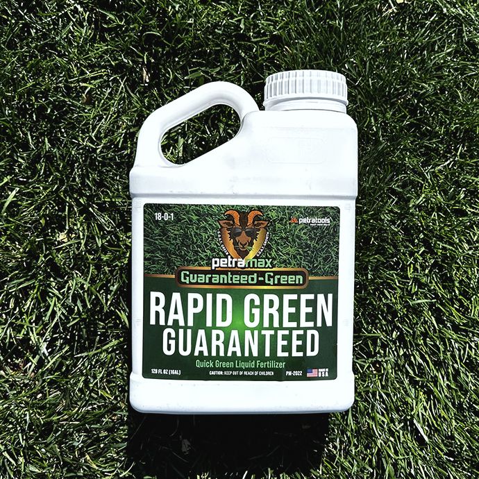 What's in Rapid Green Guaranteed Fertilizer?
