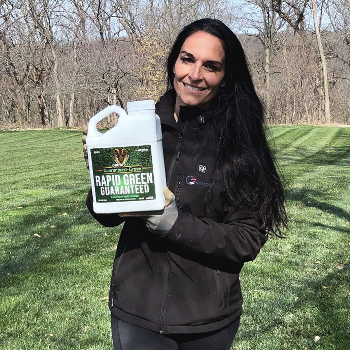 How does Rapid Green Guaranteed Fertilizer work? 