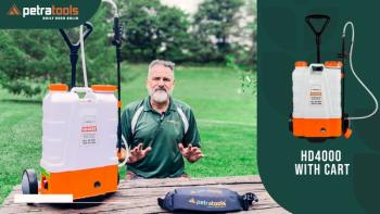 HD4000 Battery-Powered Backpack and Cart Sprayer