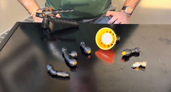 6 Different Nozzles (Multipurpose nozzles for every spraying situation)