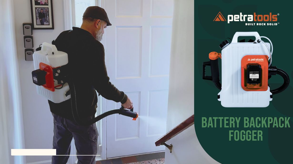 Battery Powered Backpack Fogger Support Video