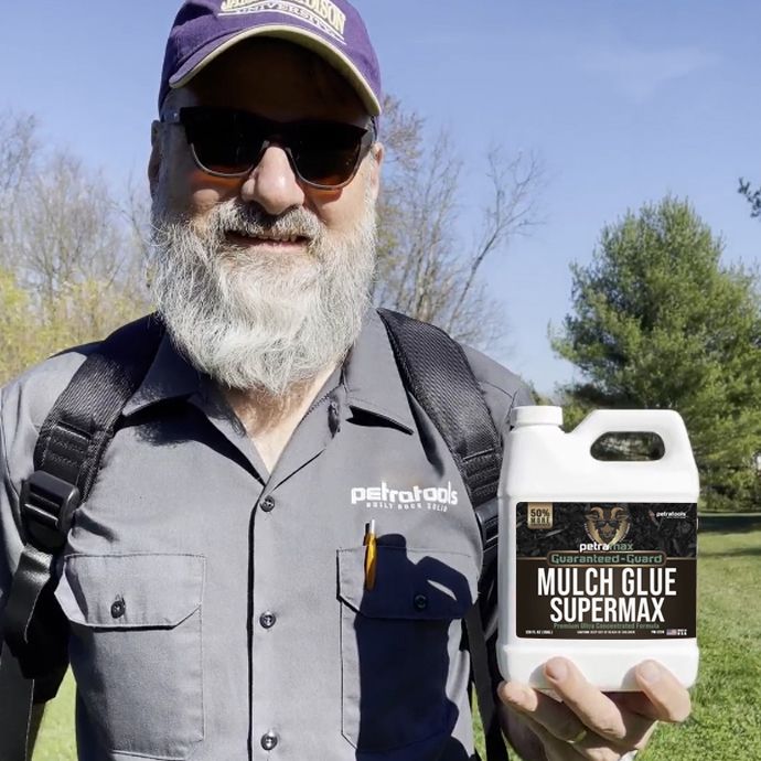 How does Super Max Mulch Glue work?