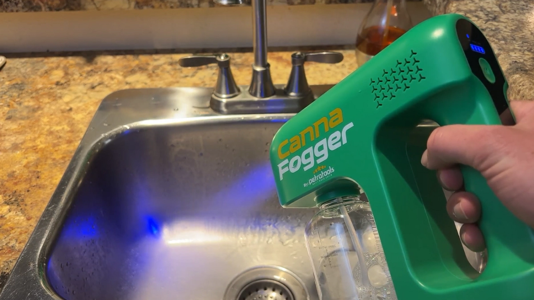 Step Run warm soapy water through it