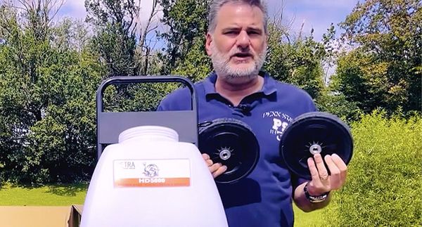 Molded plastic wheels