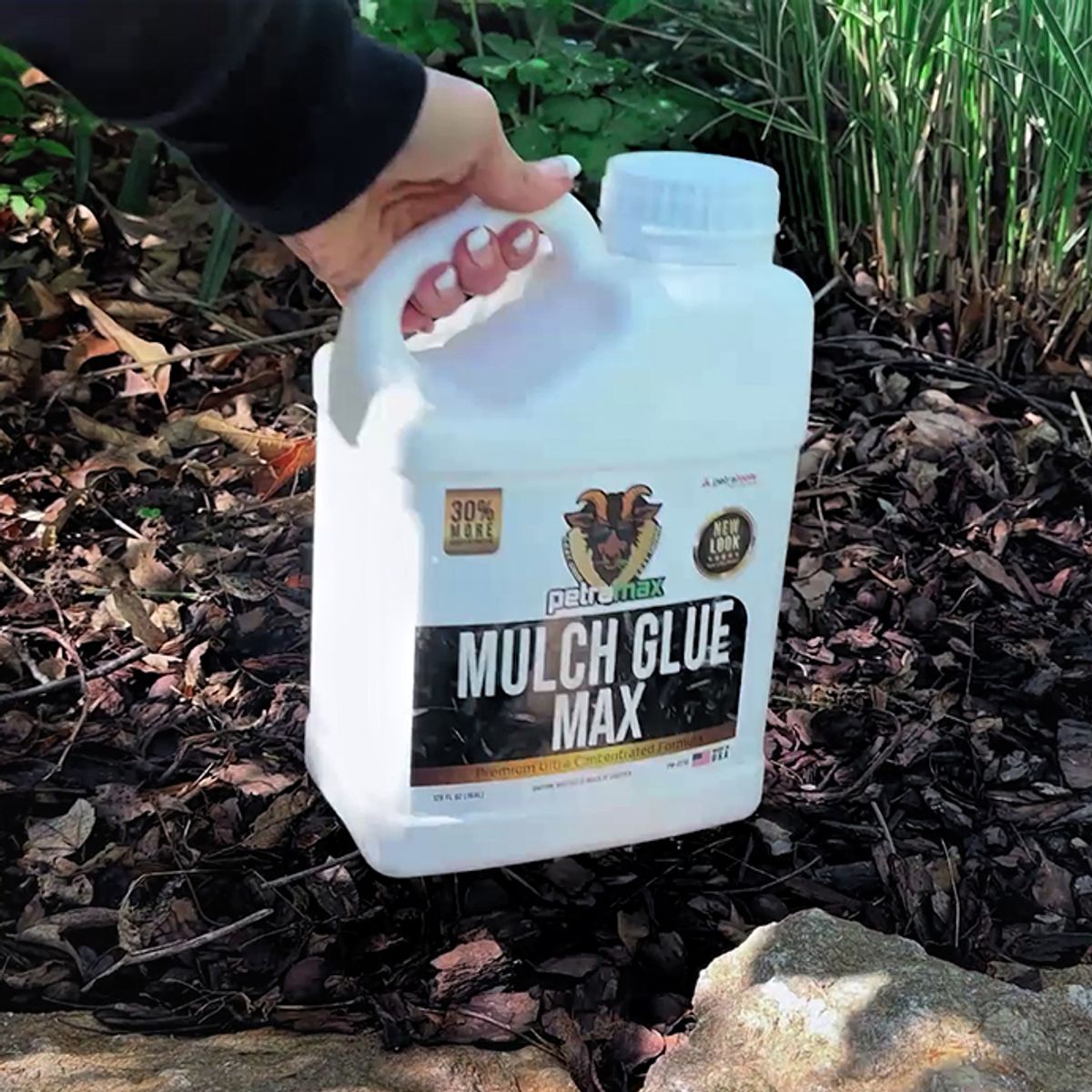 What's in Max Mulch Glue? 