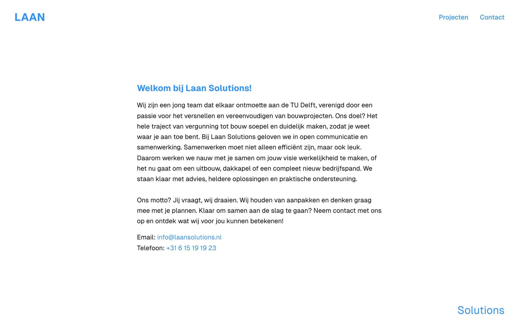 Laan Solutions, beeld 1