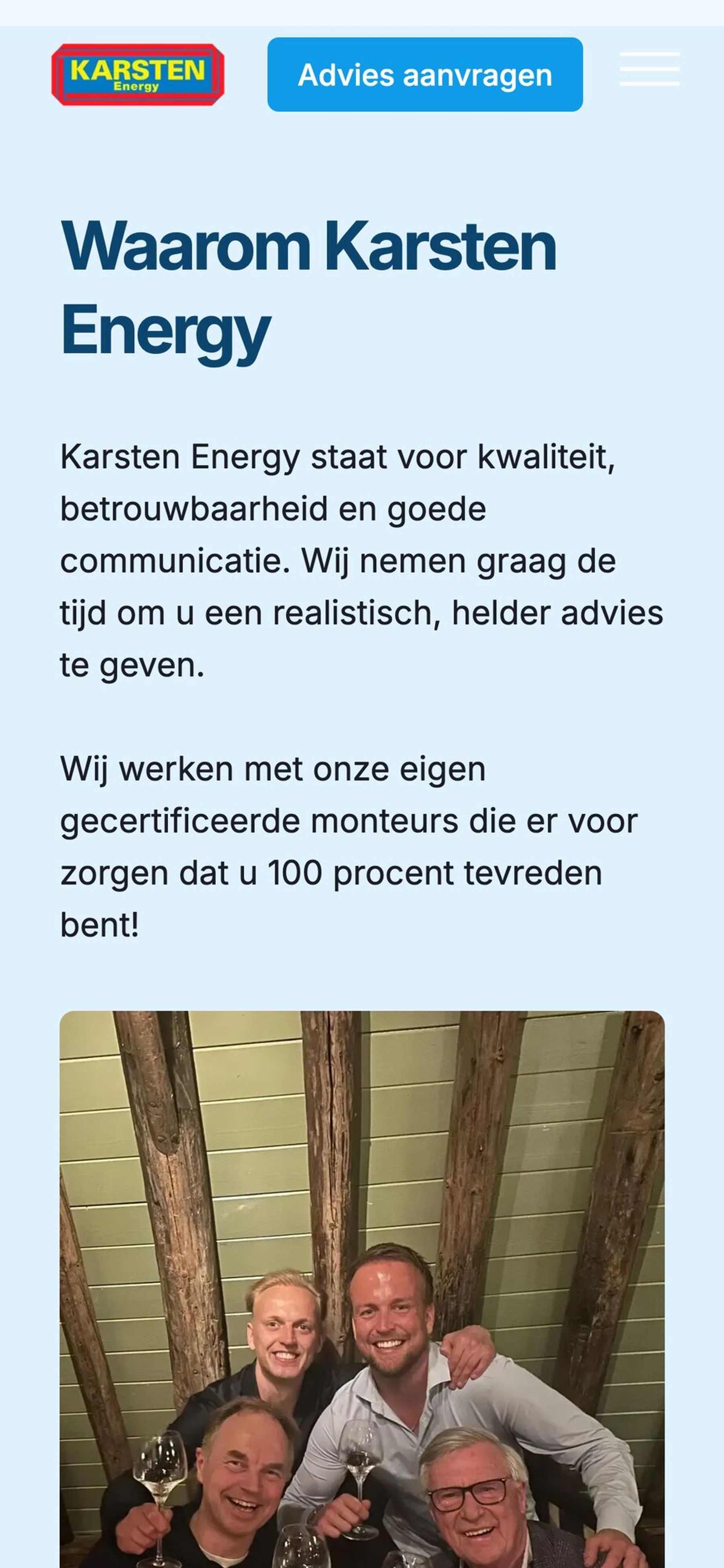 Karsten Energy, beeld 1