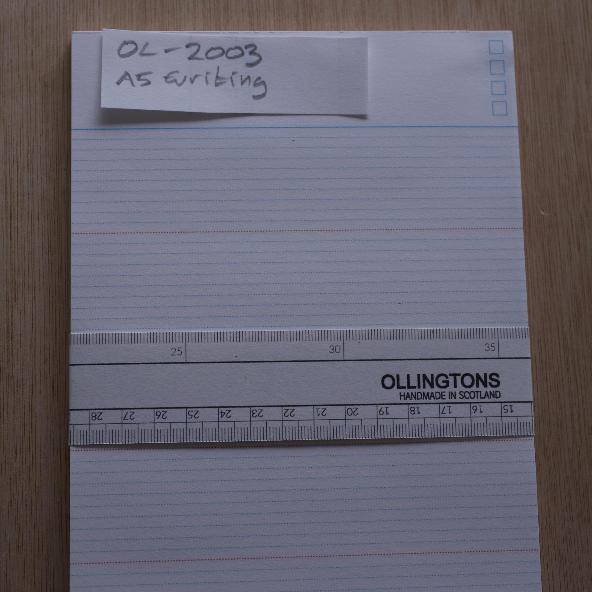 A5 Writing pad