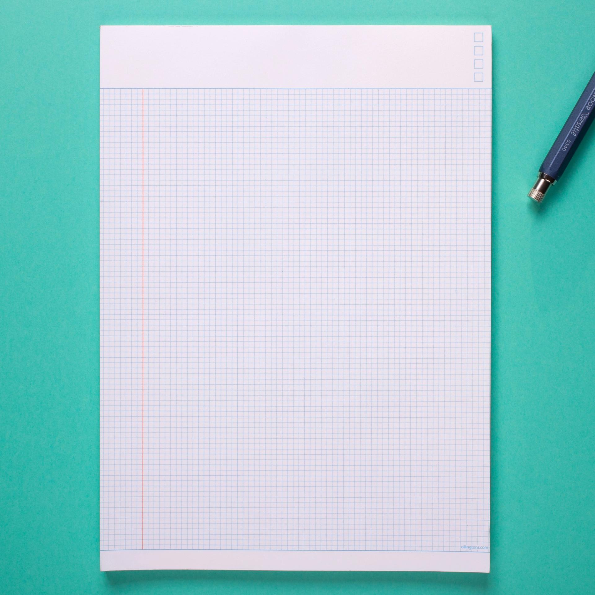 A4 Grid Pad
