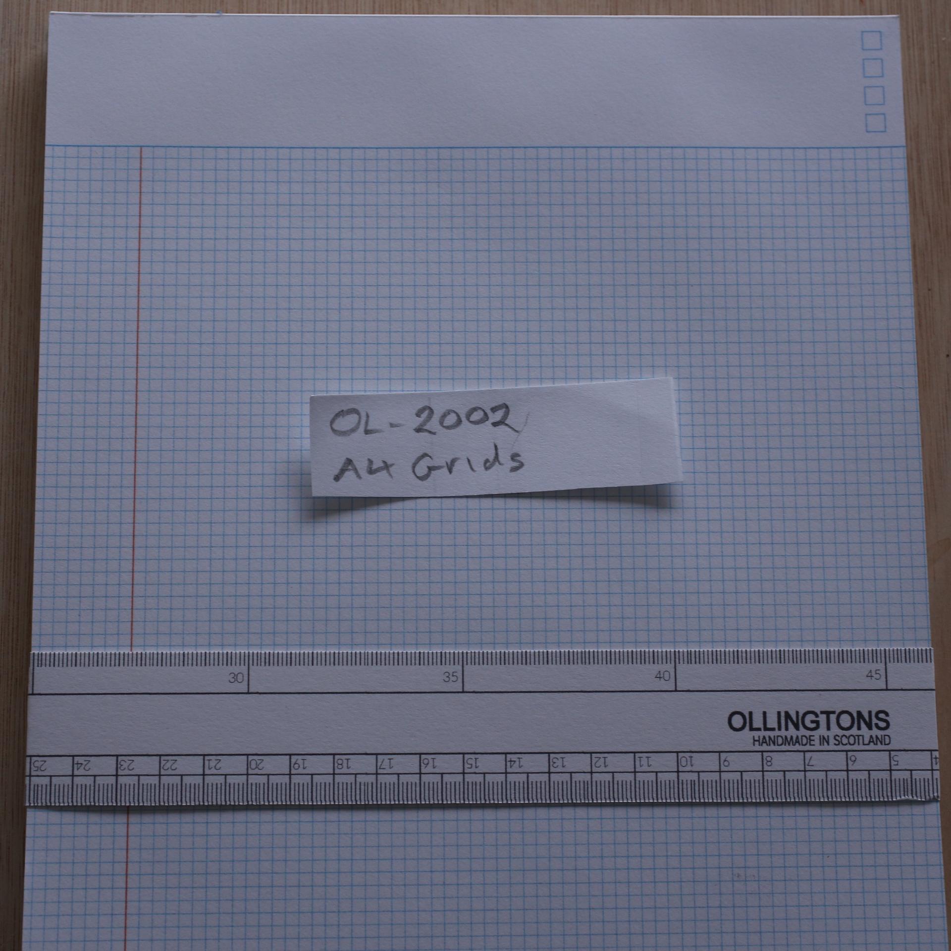 A4 Grid Pad