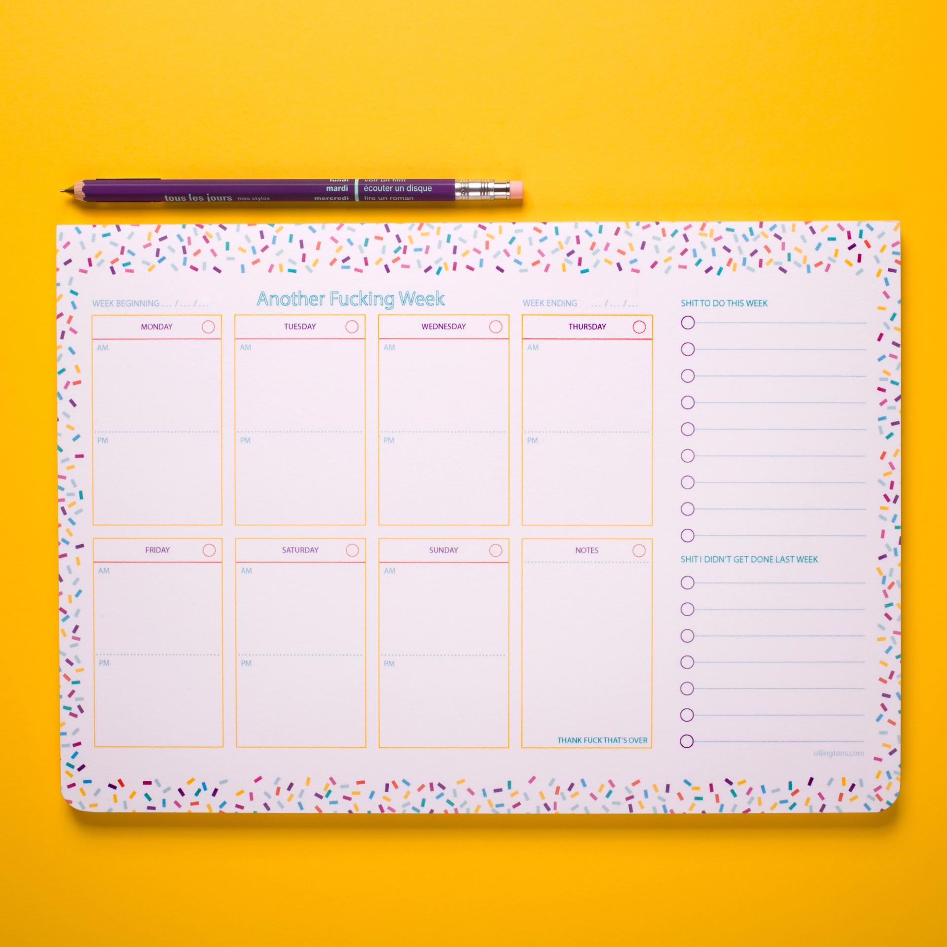 Another fucking week A4