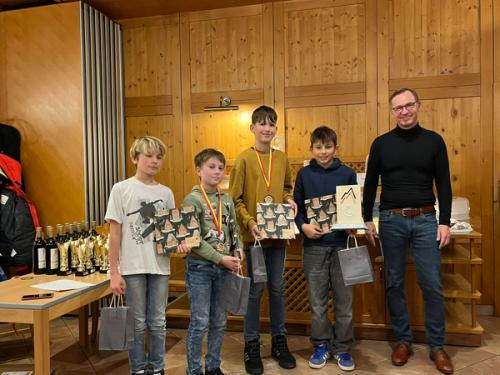 Weihnachtsfeier und Ehrung der Clubmeister
