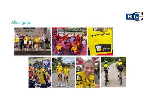 Die Youngstars im gelben Trikot