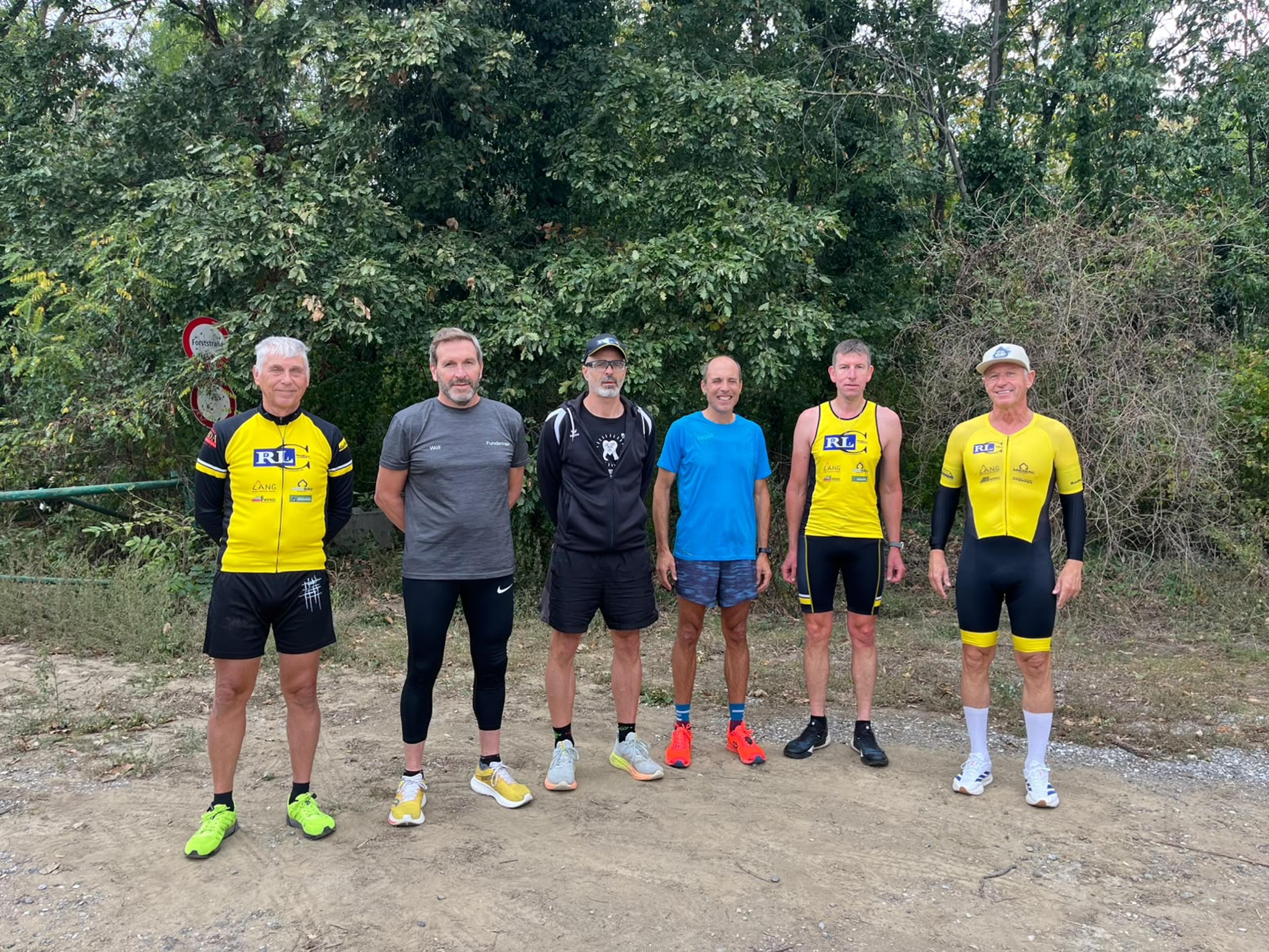 Gruppenfoto vor dem Start