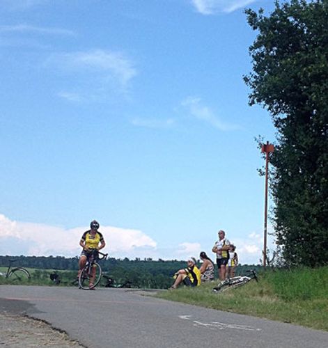 Zeitfahren in der Pusta bei Mörbisch
