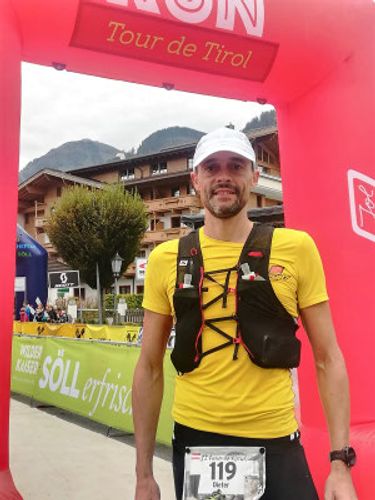 Dieter Halwax startete bei der            Tour de Tirol am 5.-7.10.2018