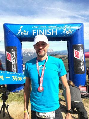 Dieter Halwax startete bei der Tour de Tirol am 5.-7.10.2018