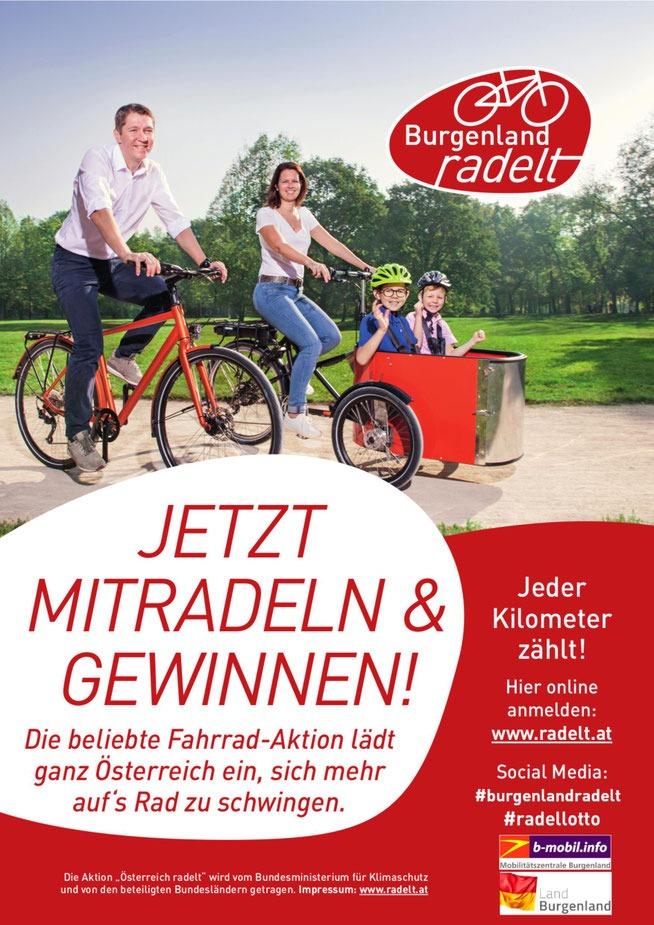 Burgenland radelt - Jeder Kilometer zählt!