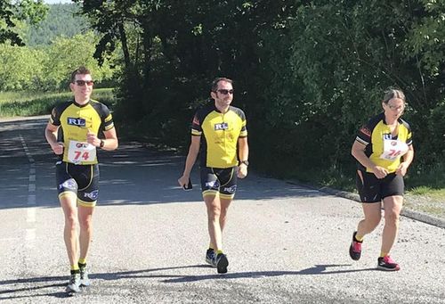 Landespolizeimeisterschaften im Duathlon mit RLC Beteiligung