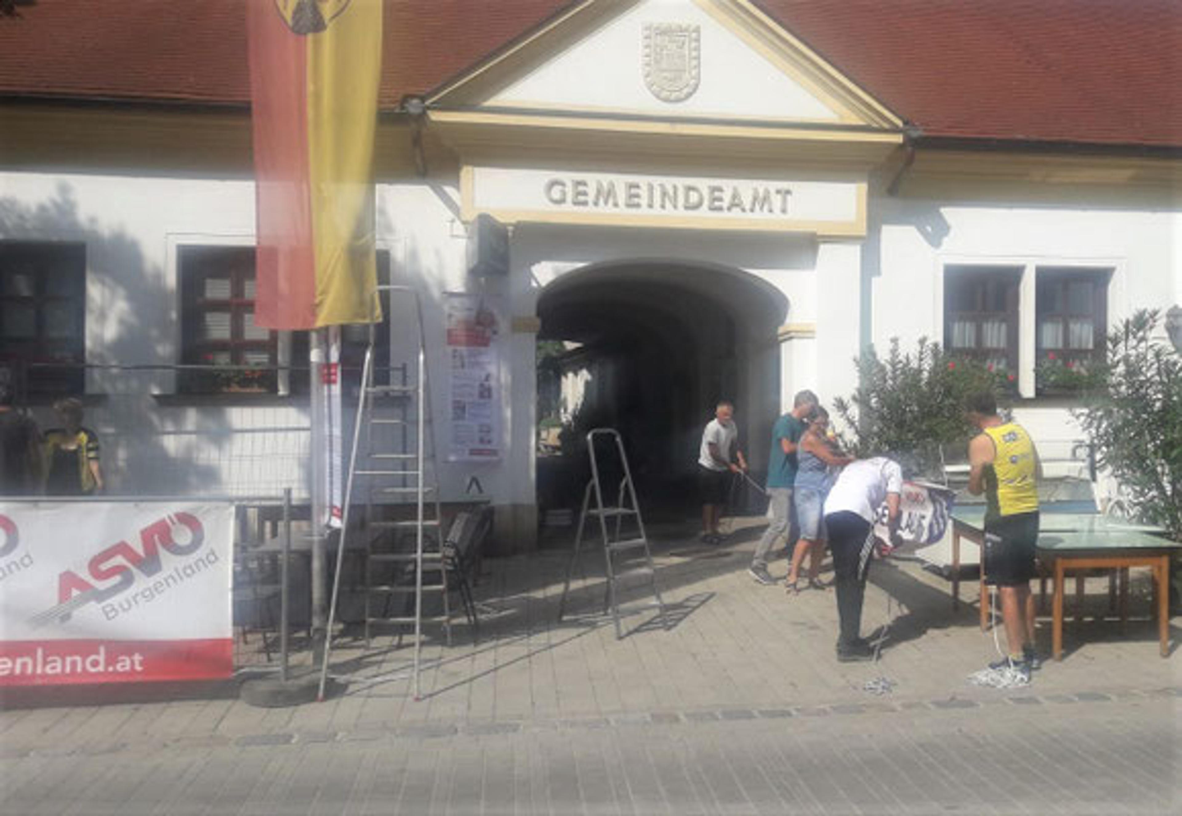 Rote Nasenlauf in Mörbisch