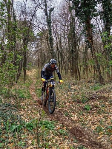 Mountainbike im Maiball