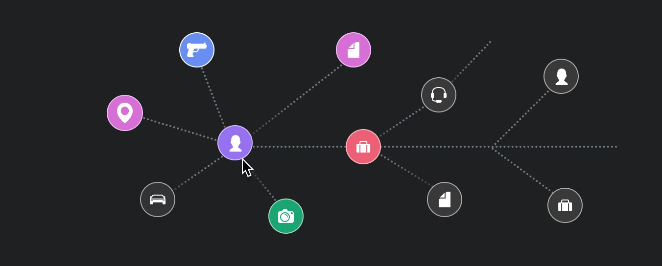 Seamlessly identify connections and patterns