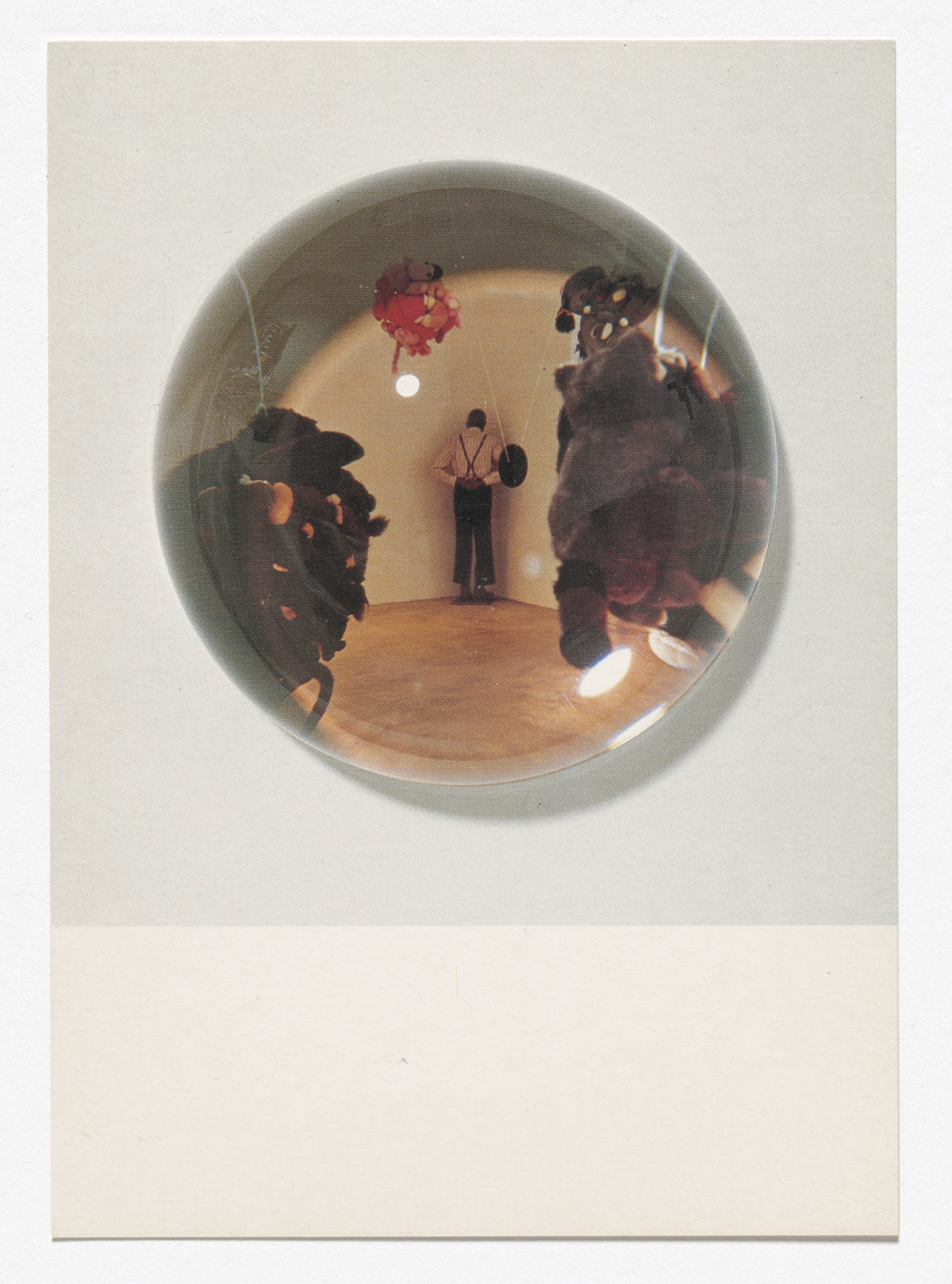 Louise Lawler, Postcards for Paperweights, Postcards, Pictures, Cannibalism, Centre d'Art Contemporain, Geneva, January 20–February 27