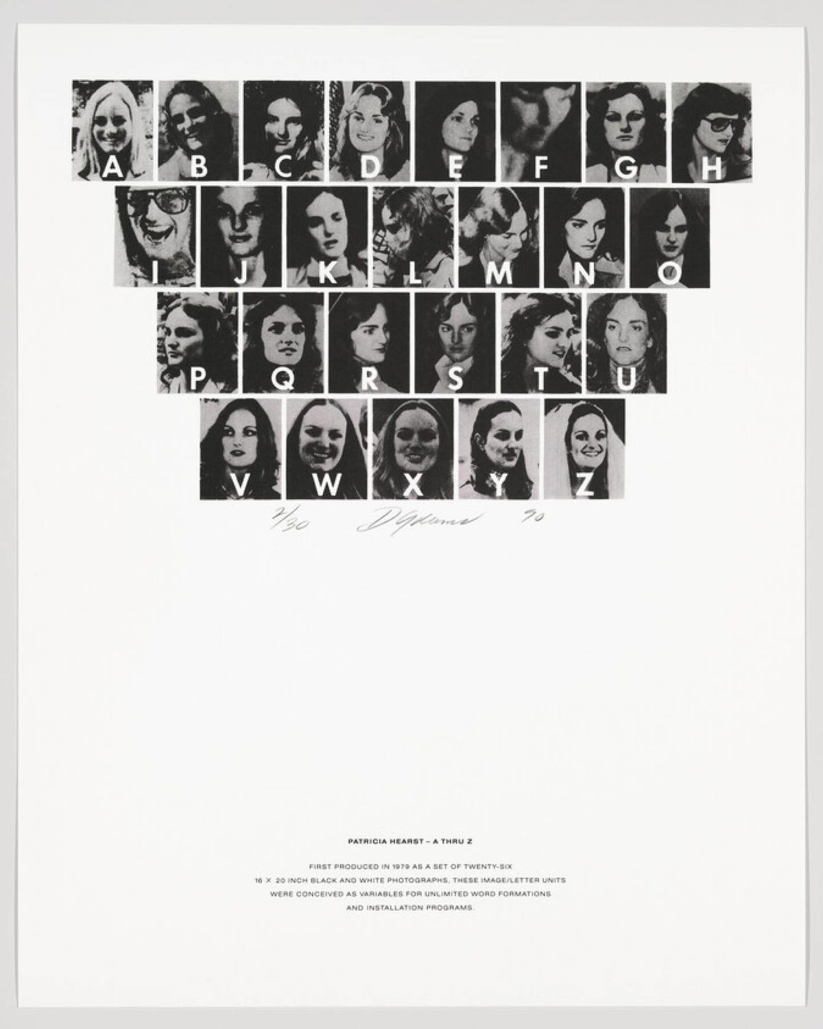 Dennis Adams, Patricia Hearst: A thru Z (Title page)