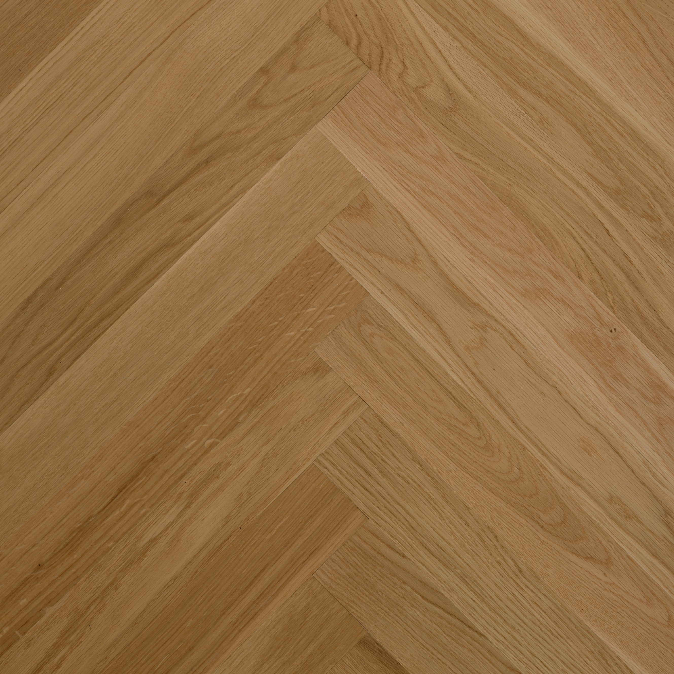 Particolare di un asse di parquet in Rovere a Spina Italiana naturale di Cabbia