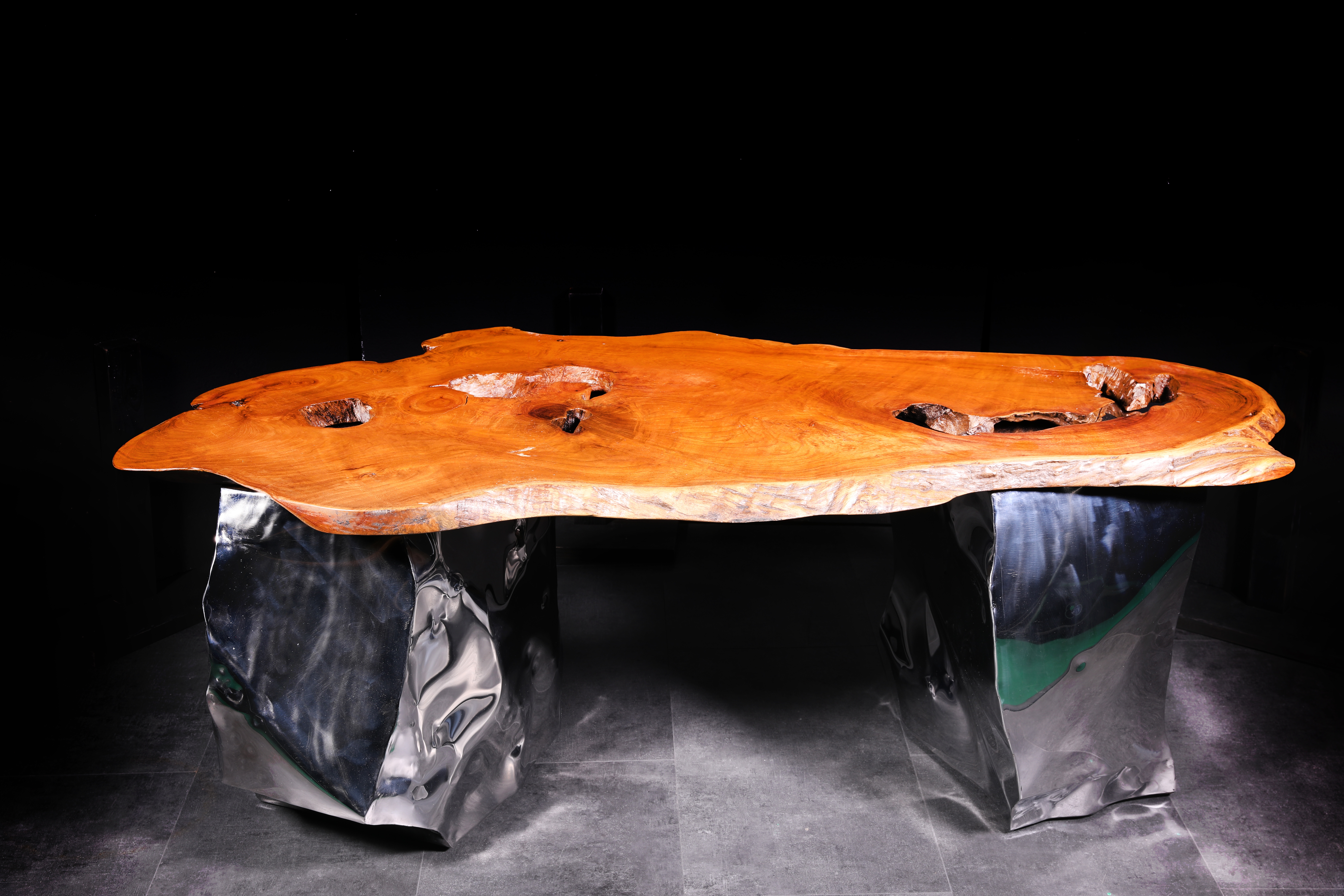 Coffee table in Teak massiccio di Cabbia