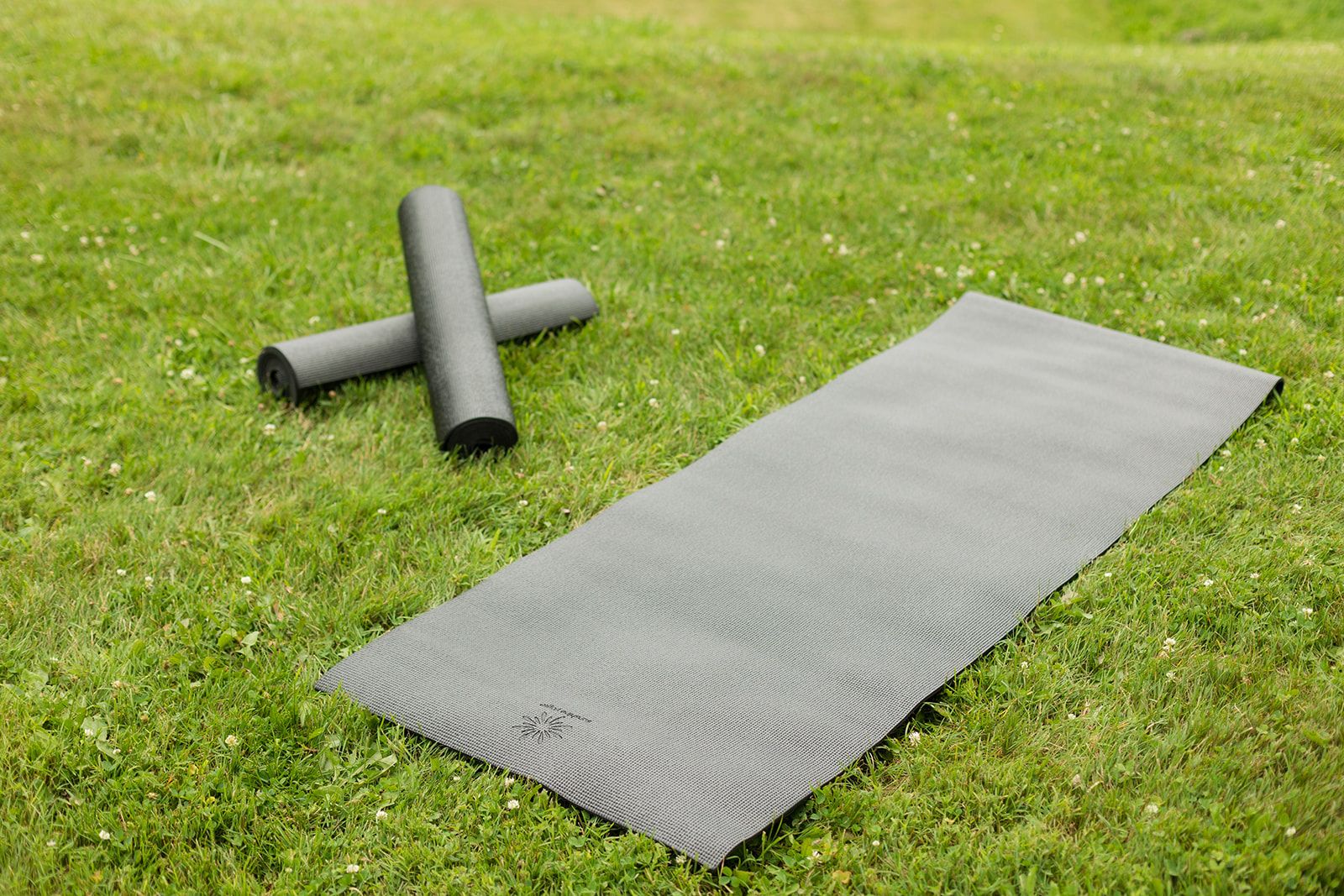 Yoga mats available to borrow