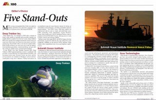 MTR Editiors Choice Top Five Innovative Organizations including Schmidt Ocean Institute.