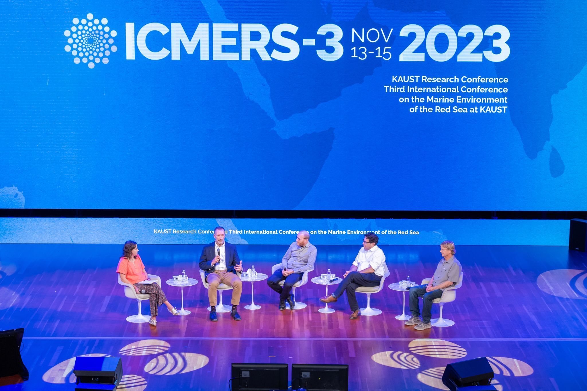 panel discussion on stage at the ICMERS-3 conference 