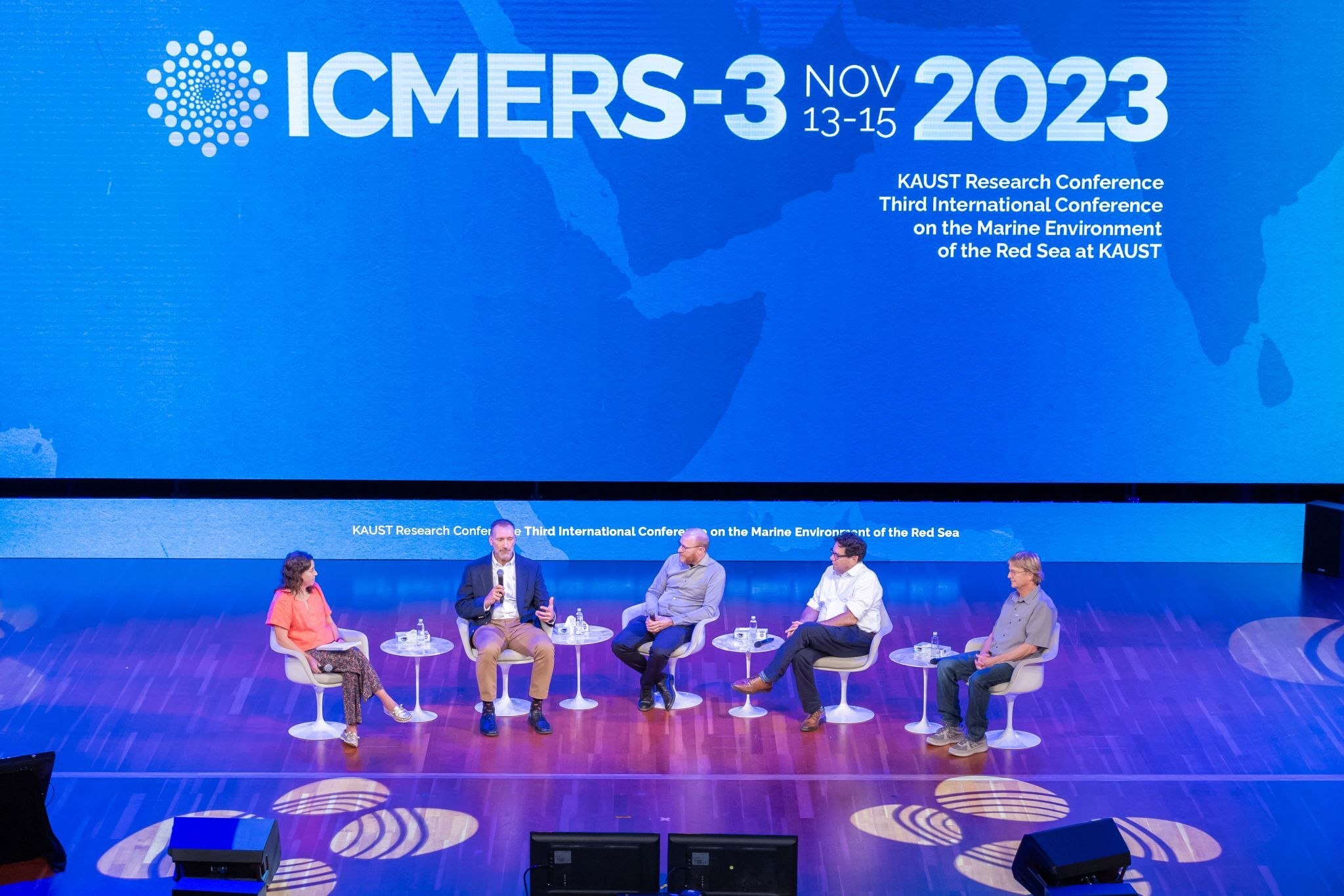 panel discussion on stage at the ICMERS-3 conference